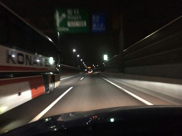 夜の首都高速