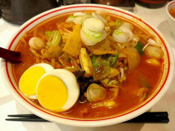 五目味噌タンメン 980円