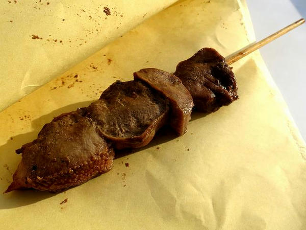 ホッピーセットのタン串