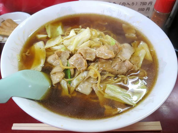 スープ入り焼きそば（大） 750円