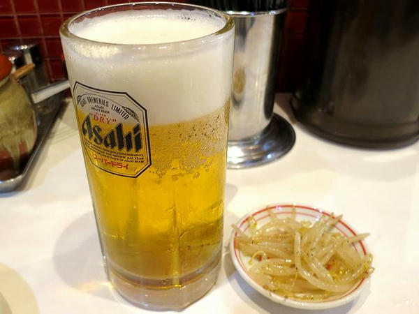 生ビール 500円