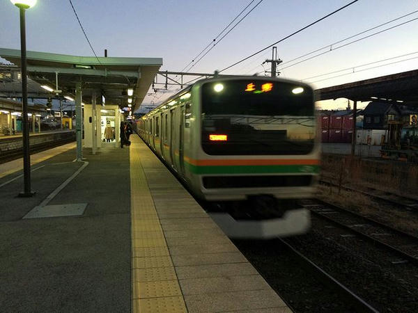 JR宇都宮線上り普通列車
