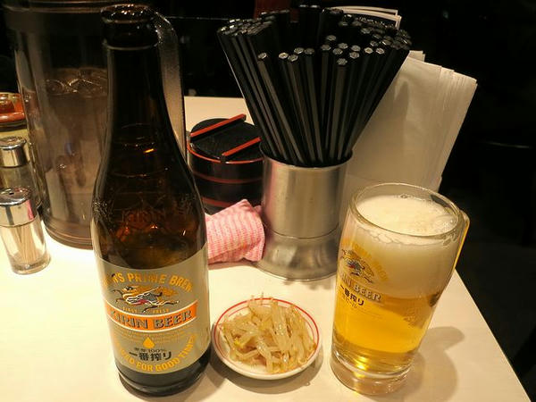 瓶ビール 520円