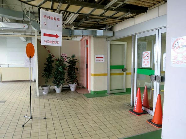 3階指定席（特別観覧席）入口
