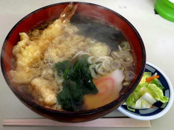 天ぷらそば 600円
