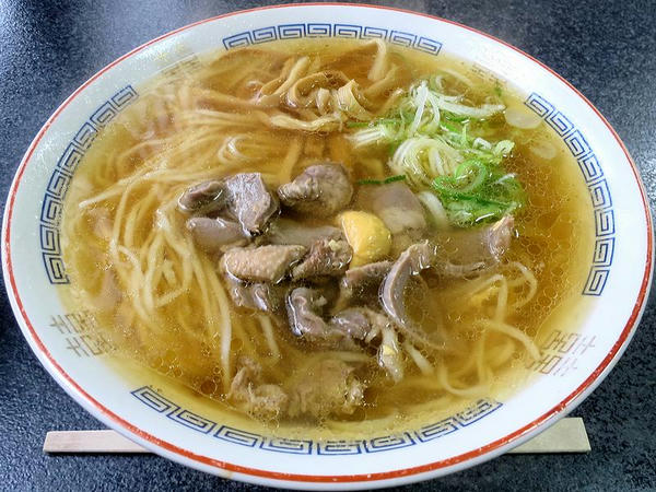 もつラーメン 600円