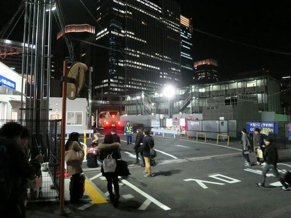 東京駅鍛冶橋駐車場入口