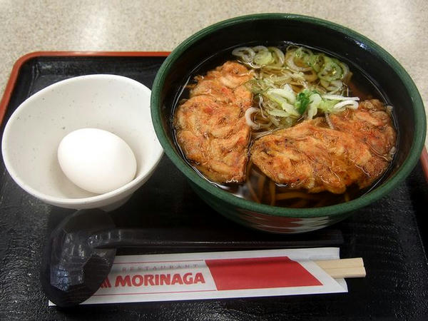 桜海老そば 740円 ＋ 生たまご 40円
