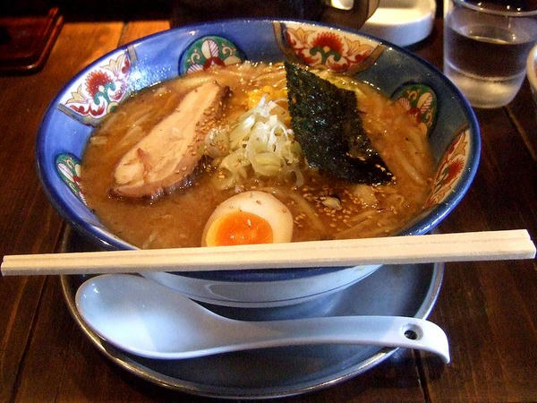 北海道味噌らーめん 750円
