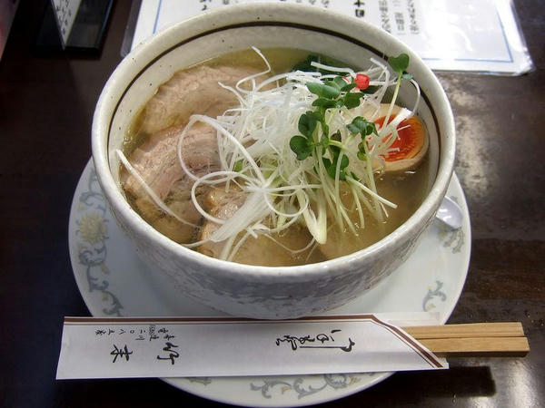 チャーシュー塩中華そば 900円