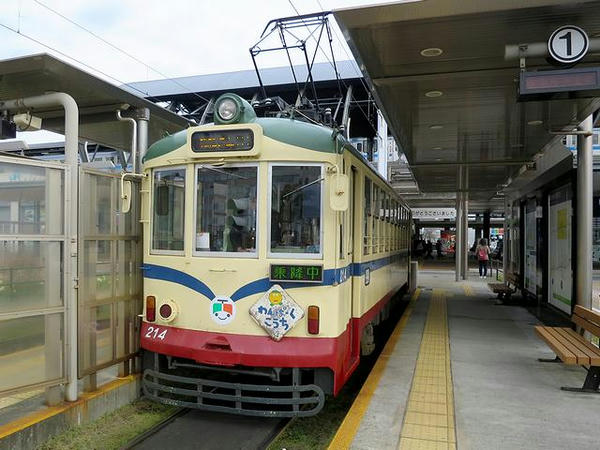 今回は乗れなかったとさでん
