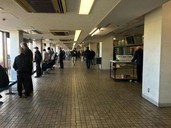 3号スタンド2階内部