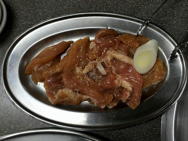 若チキン778円