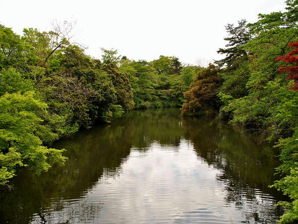 朝陽橋から見た内濠