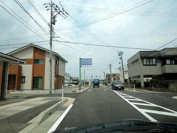 坂井市内走行中