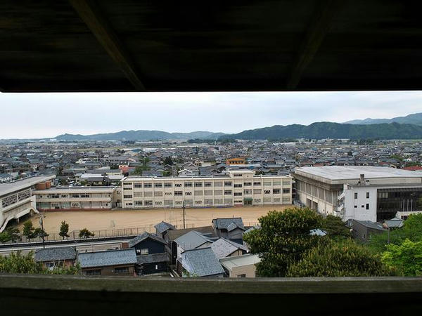 天守からの景色（北側）