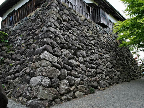 天守の石垣