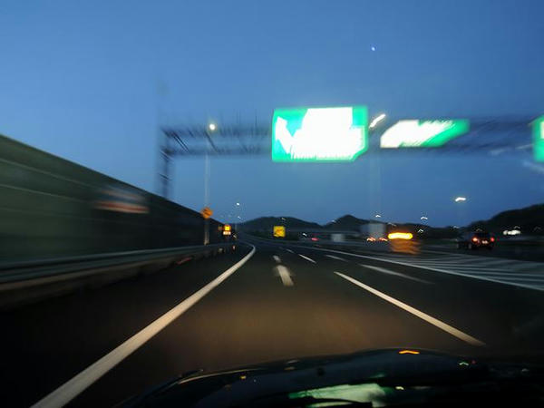早暁の岩舟JCT