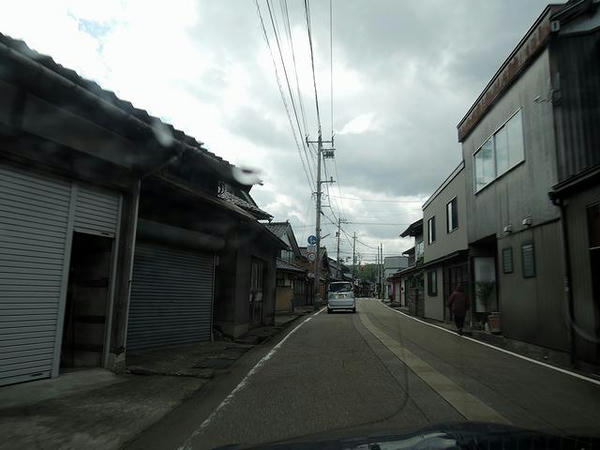 高岡市内移動中