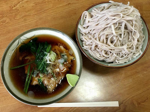 ひたし天ぷら（そば） 650円 ＋ 大盛り 330円