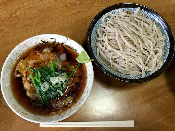 ひたし天ぷら（そば） 650円