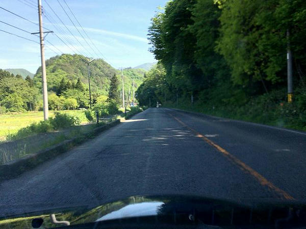 生まれて初めて通る道