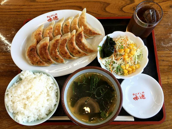 ダブル餃子定食 840円