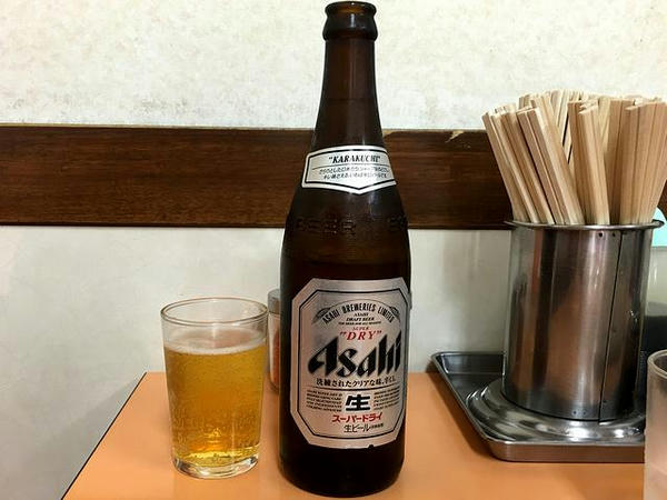 ビール（中） 530円