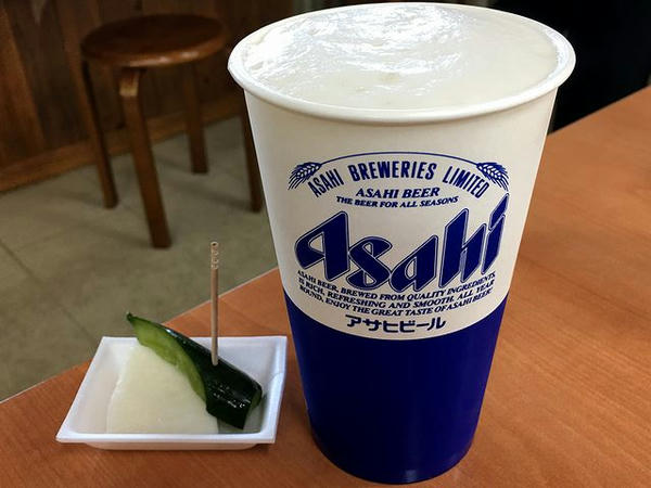 生ビール（アサヒ スーパードライ） 500円