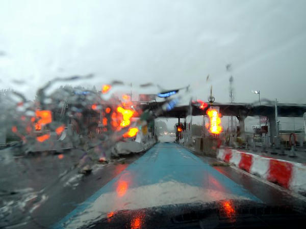 自宅最寄りのICから東北道へ