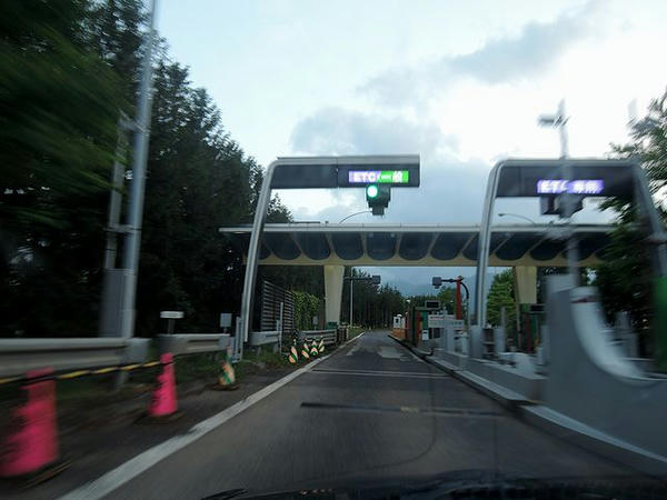 盛岡南ICから東北道へ