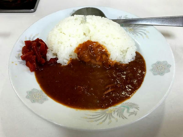 チキンカレー小盛 400円