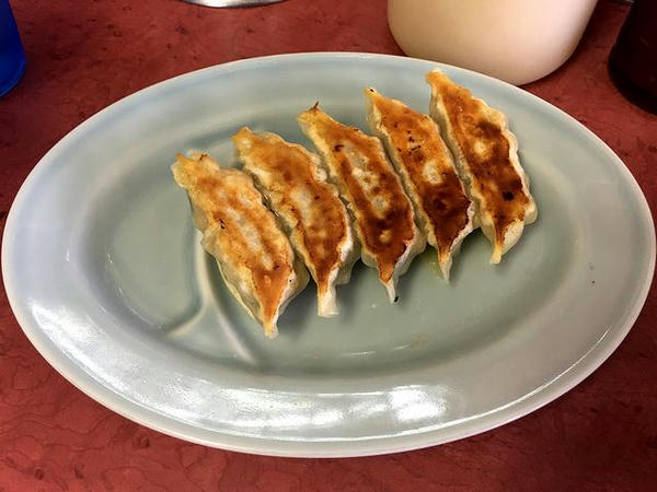 手作り餃子（5コ） 350円