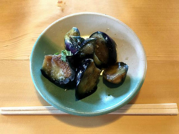 ナスのお漬け物（サービス）