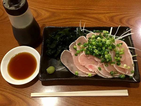 鶏のたたき 胸肉 350円＋税