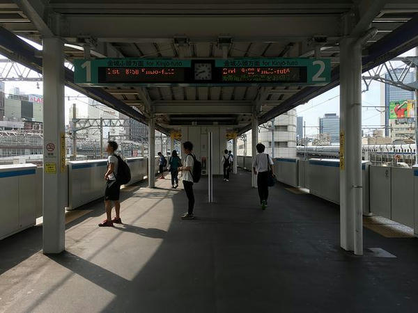 名古屋駅あおなみ線ホーム