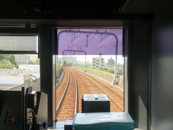 中島駅と名古屋競馬場前駅のあいだ