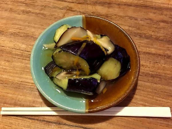 ナスの餡掛け（サービス）