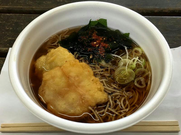 かしわ天そば 500円