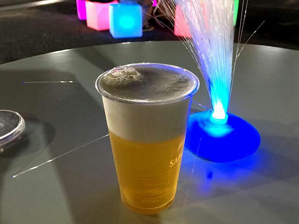 ハートビールな景品の生ビール