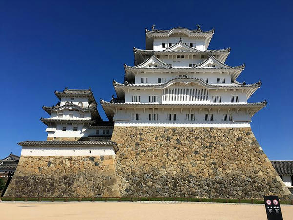 備前丸から見た天守