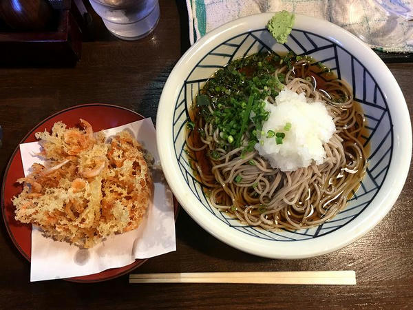 桜えびおろしそば 750円