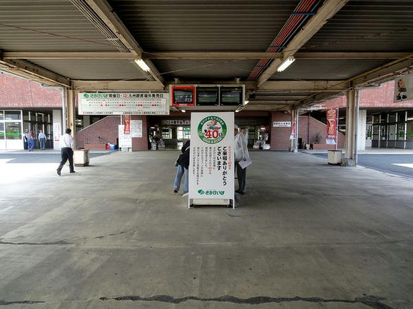 入場したところ