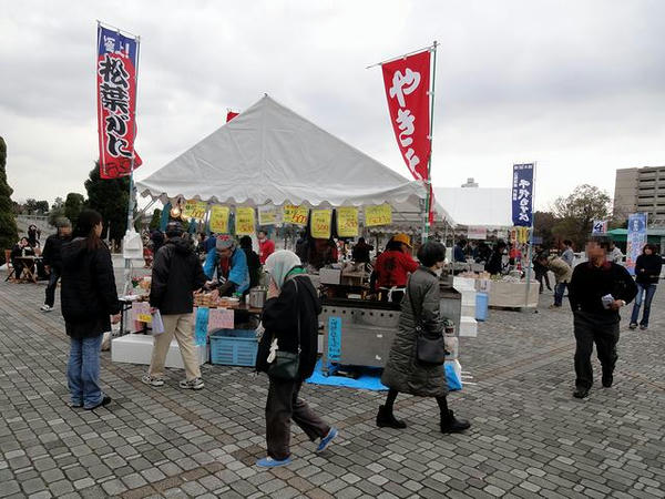イベント広場で行われていた境港物産展