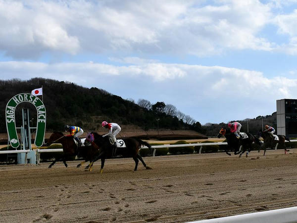 第8レースのゴール