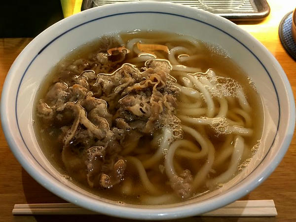 肉うどん 580円