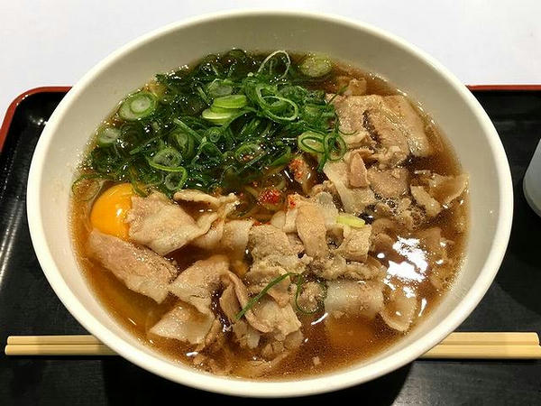 羽田空港でいただいたそば