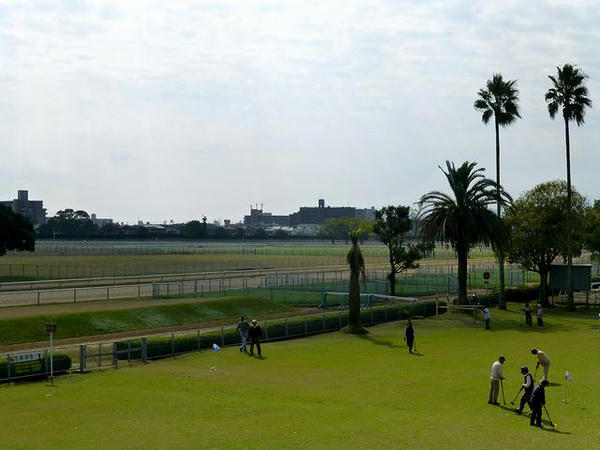 旧一等馬見所から見た走路 その2