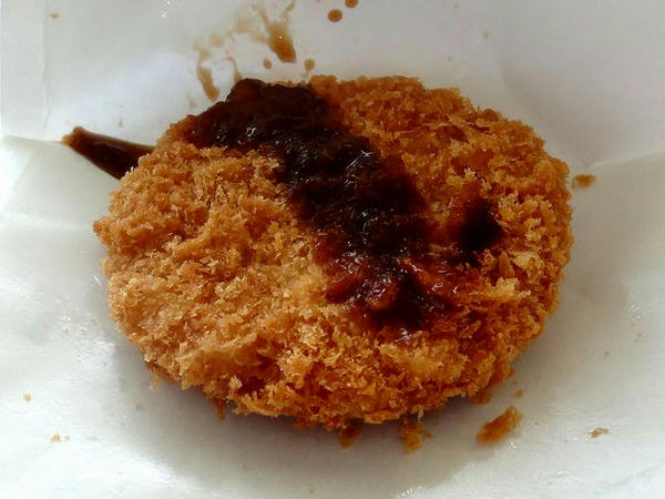 秋田本荘名物ハムフライ 200円