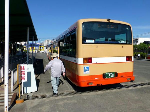 無料ファンバスで姫路駅まで